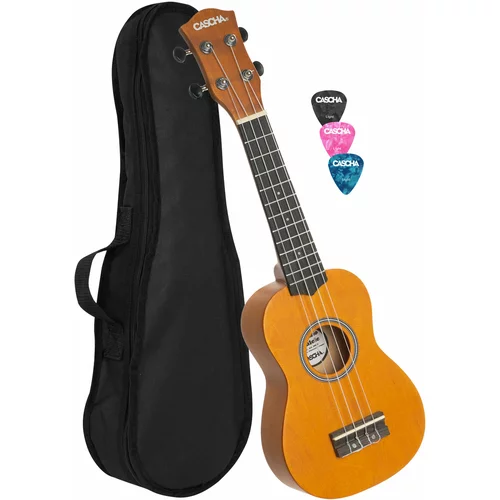 Cascha HH 3964 Soprano ukulele Žuta