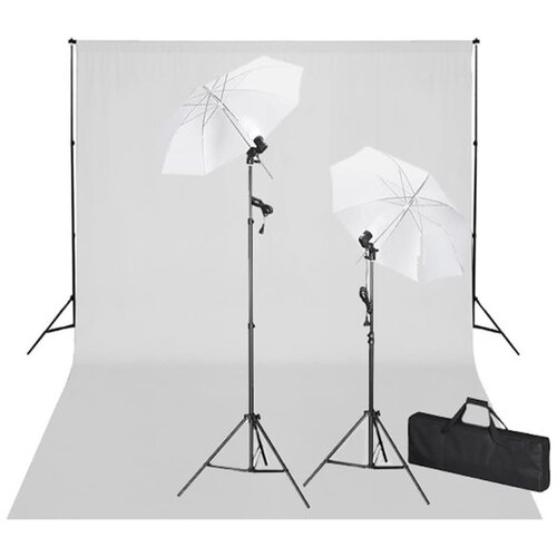  Studijski set bijela pozadina 600 x 300 cm i svjetla Cijene