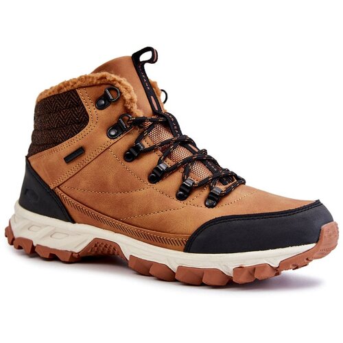 Kesi Men&amp;#039;s insulated shoes Trekking shoes Cross Jeans KK1R4021C Camel Slike