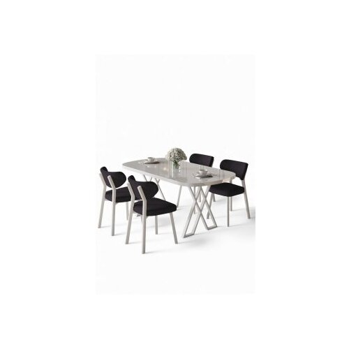 Hanah home trpezarijski set, 5 dijelova, Teget Cijene