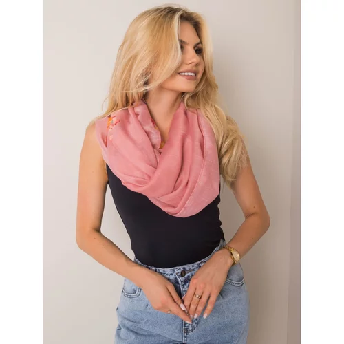 Fashion Hunters Dirty pink shawl with flowers