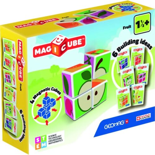 Geomag Magicube voće + kartice, 7 kom Slike