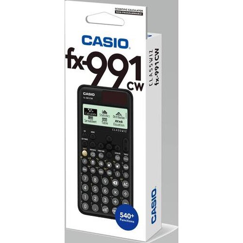 Casio FX-991CW CALCULATOR SCIENTIFIC BOX. Black. Cijene