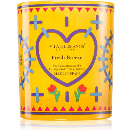 Vila Hermanos 70ths Year Fresh Breeze di&amp;scaron;eča sveča 200 g Slike