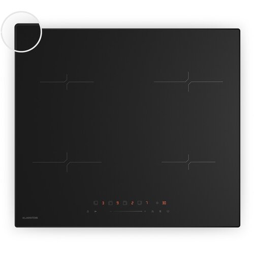 Klarstein Velaire indukcijska ploča za kuhanje, elegantna, minimalistička, snažna, 4 zone za kuhanje, 7000 W, 60 cm Cijene