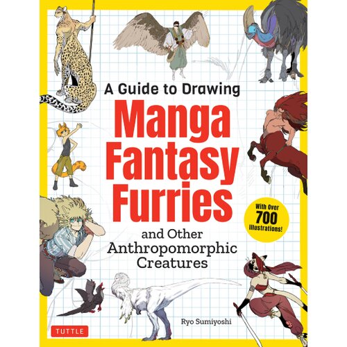 Publishers Group (PGUK) Ryo Sumiyoshi - A Guide to Drawing Manga Fantasy Furries Slike