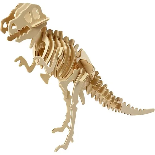  3D drveni model dinosaura KORIŠTENO