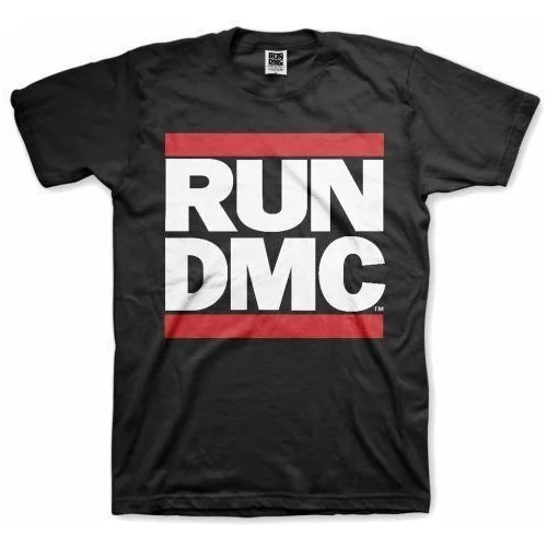 Run DMC Košulja Logo L Crna