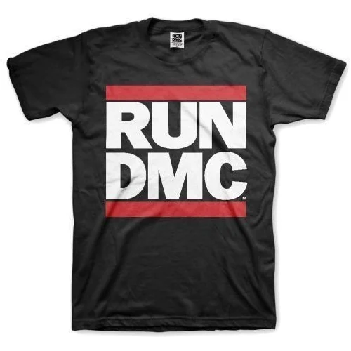 Run DMC Košulja Logo L Crna