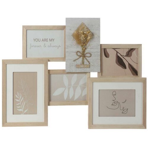  Okvir za sliku DKD Home Decor 54 x 2 4 x 36 7 cm Kristal Prirodno Shabby Chic Cijene