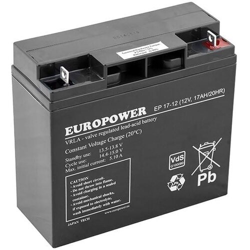 Europower EP Series AGM Battery 12V 17Ah (Service Life 6-9 Years) Cijene