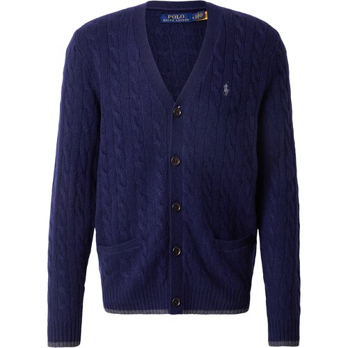 Polo Ralph Lauren Pletena jopa marine / pegasto siva Cene