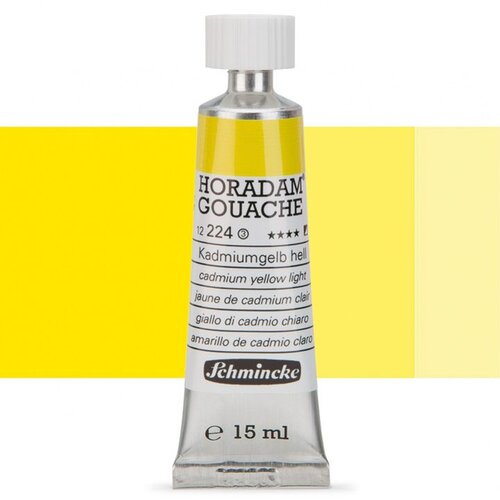 Gva&amp;scaron; boje Schmincke Horadam 15 ml | 224 Cadmium Yellow Light Slike