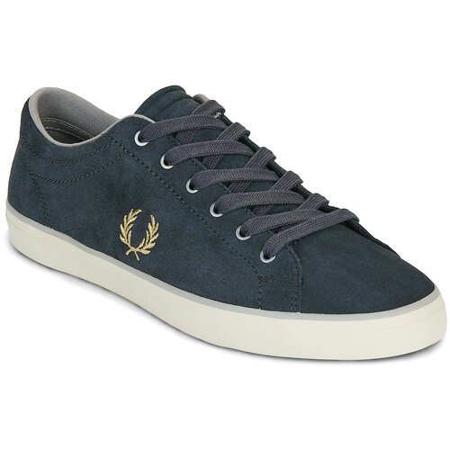 Fred Perry B2330 Baseline Suede Siva Slike