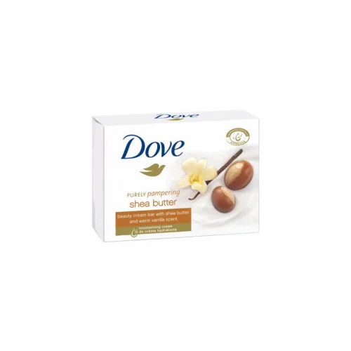 Dove Shea Butter & Vanilla čistilno trdo milo 90 g