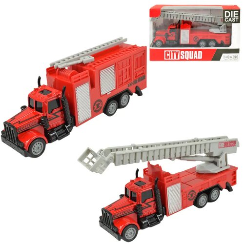 Magic Toys Fire Squad: Vatrogasni kamion s kotačima za zamah u dvije različite verzije 1db Cijene