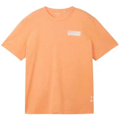 Tom Tailor Majica narančasta / bijela