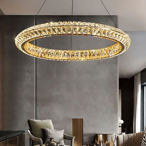 Toolight LED viseća lampa APP1769-CP 80cm Zlatna Slike