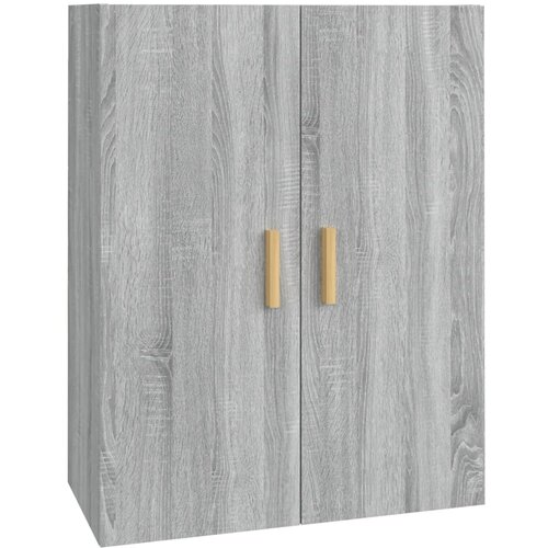 Maison Chic Viseča Stenska omarica - Zidna omarica siva sonoma 69,5x34x90 cm iu66, (22063265) Cene