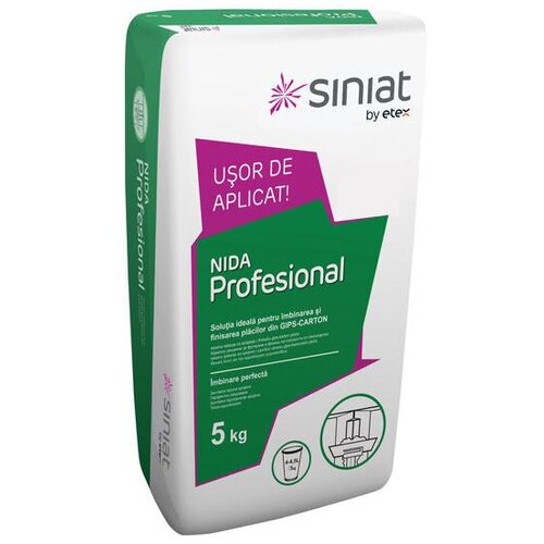Siniat Ispuna za spojeve - gips NIDA Slike