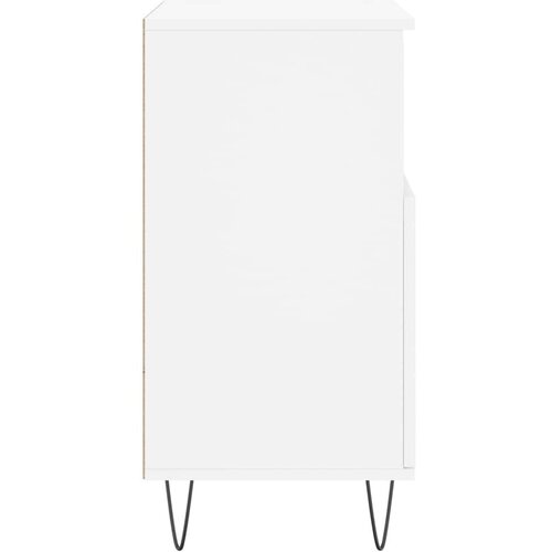 VidaXL Komoda bijela 60 x 35 x 70 cm od konstruiranog drva Slike