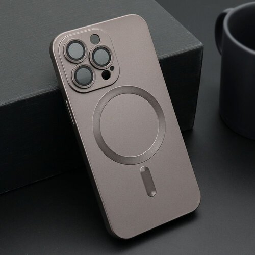 Maska elegant magsafe za iphone 13 pro/ siva Slike
