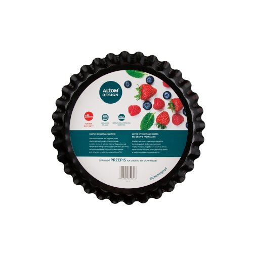 Altom design Kalup za Tart 28 cm Crveni Slike