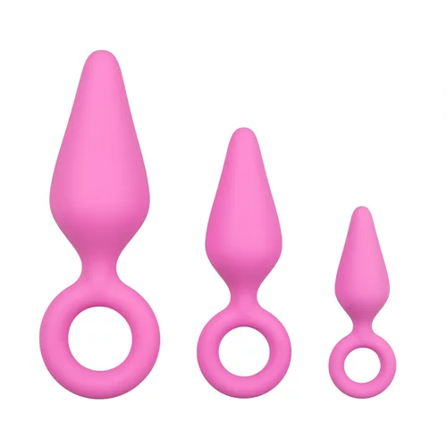 EasyToys - Anal Collection Set rožnatih analnih čepov