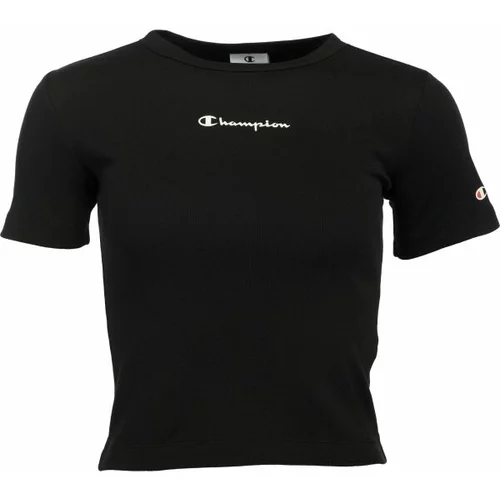 Champion AMERICAN CLASSICS CREWNECK T-SHIRT Ženska majica, crna, veličina