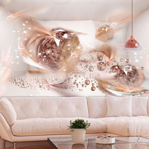  Samoljepljiva foto tapeta - Lovely Autumn (Pink) 343x245 Slike