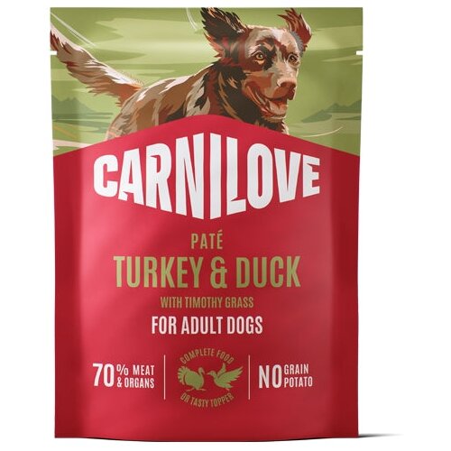 Carnilove Dog Adult vrečka, pate - puran in raca - 300 g 300 g Cene