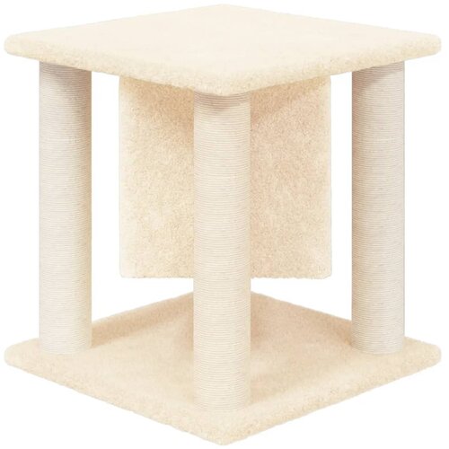  Penjalica za mačke sa stupovima za grebanje krem 37 cm Slike