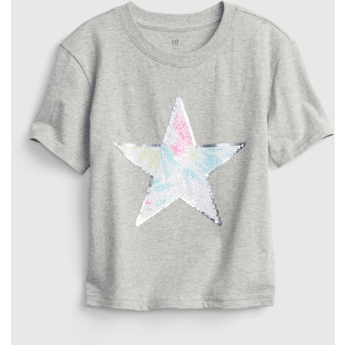 GAP Children&amp;#039;s T-shirt star from sequins - Girls Slike