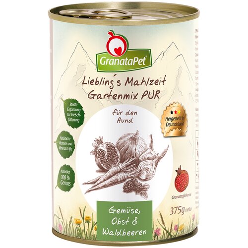 Granatapet Liebling&amp;#039;s Mahlzeit vrtna mje&amp;scaron;avina - 12 x 375 g Slike