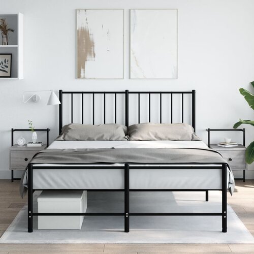 VidaXL Stenska nočna omarica 2 kosa siva sonoma 35x30x51 cm inž. les Slike