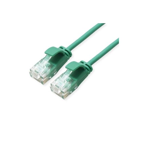 Secomp Roline UTP Data Center Patchord SLIM Cat6a LSOH zeleni 5.0m ( 5826 ) Slike