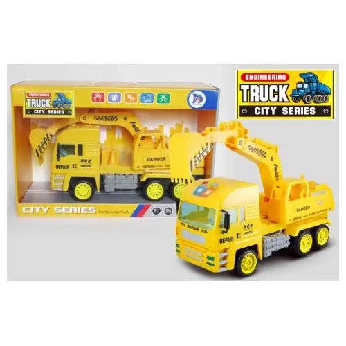 Magic Toys Model tovornjaka z nakladalcem z lučjo 37cm Cene