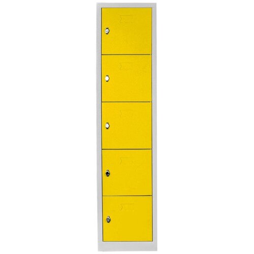 Hanah home Js1016Sa GreyYellow Locker Storage Cabinet Cene
