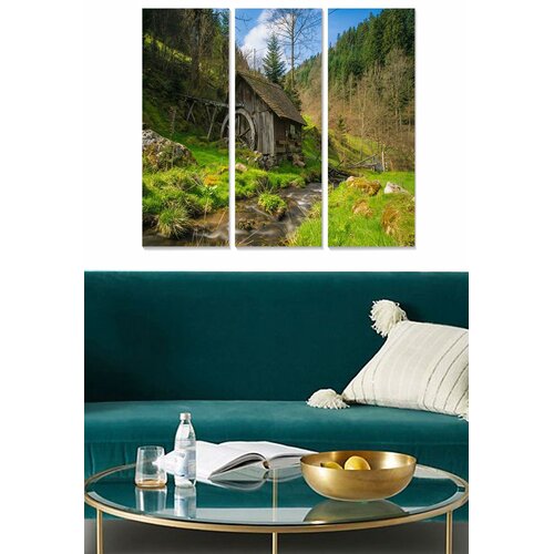 Wallity MDF1620440 Multicolor Decorative MDF Painting (3 Pieces) Cijene