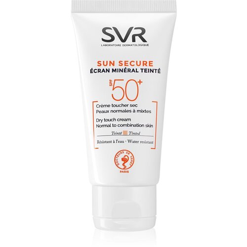 SVR Sun Secure mineralna krema za toniranje za normalnu i mje&amp;scaron;ovitu kožu lica SPF 50+ 60 g Slike