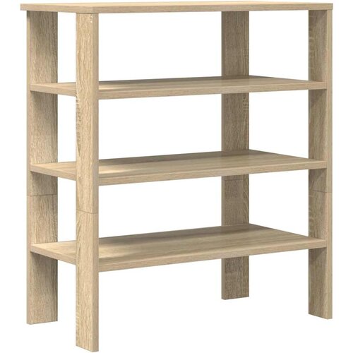 Maison Chic Regal za čevlje - Polica za čevlje sonoma hrast 61x32x70 cm inženirski les, (21776405) Slike