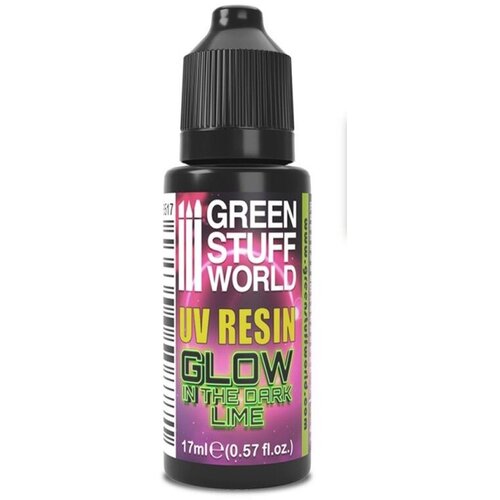 Green Stuff World akrilna boja uv resin 17ml zelena Slike