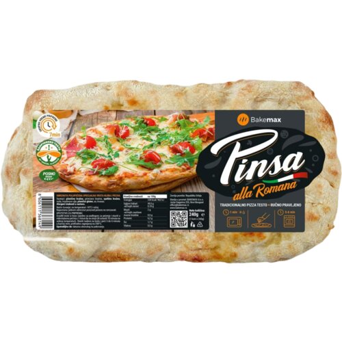 Nepoznato Podloga za pizzu BAKEMAX Pinsa Romana 240g Cene