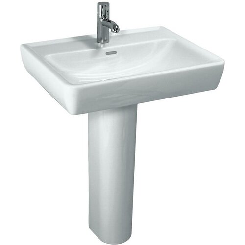 Laufen H8189520001041 Pro 60 x 48 cm pravokotni stenski keramični umivalnik z odprtino za armaturo Slike