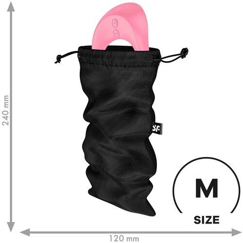 Satisfyer Treasure Bag M Black Slike