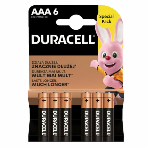 Duracell alkalne baterije AAA LR036BP Slike