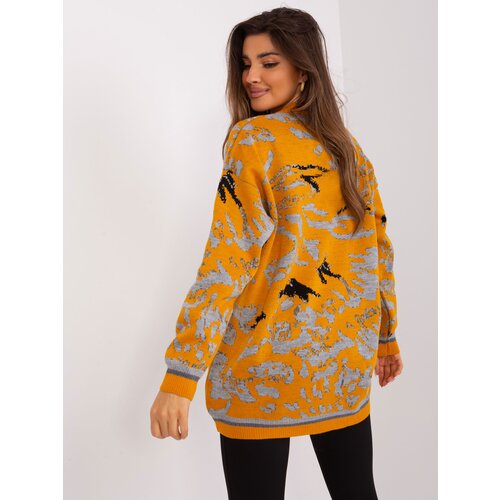 BADU Cardigan-BA-SW-8045.30X-Dark Yellow Slike