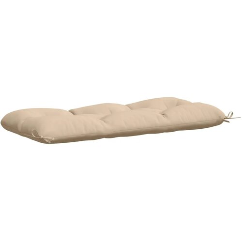  Jastučići za klupe VIANEN 2 kom. 100% poliester Krem - Krem 130 x 50 x 12 cm Slike