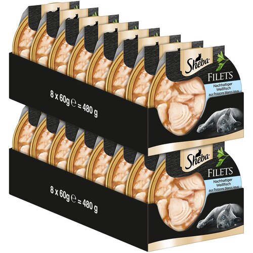 Sheba Feine Filets 32 x 60 g - Bijela riba Cijene