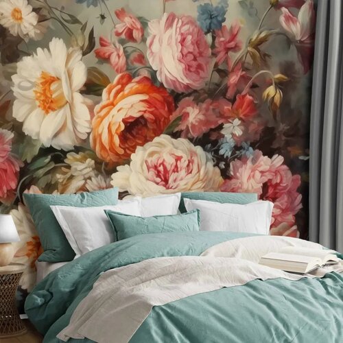  Foto tapeta - The scent of garden flowers 350x256 Slike